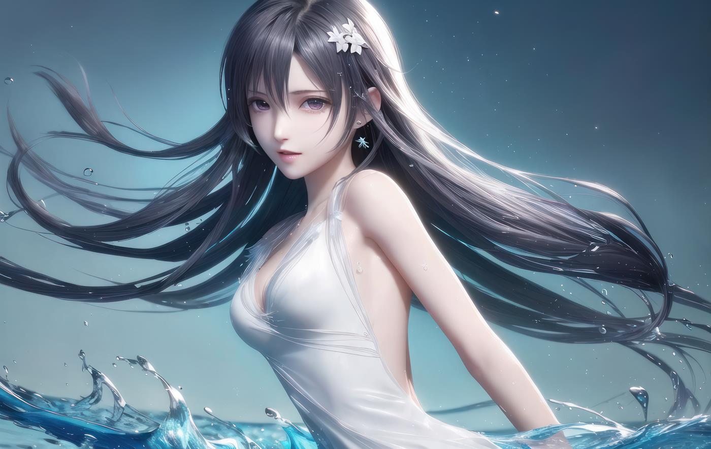 图片[7]-精选AI绘画 009 2K高清 蒂法大海 [126P]-草丛看图