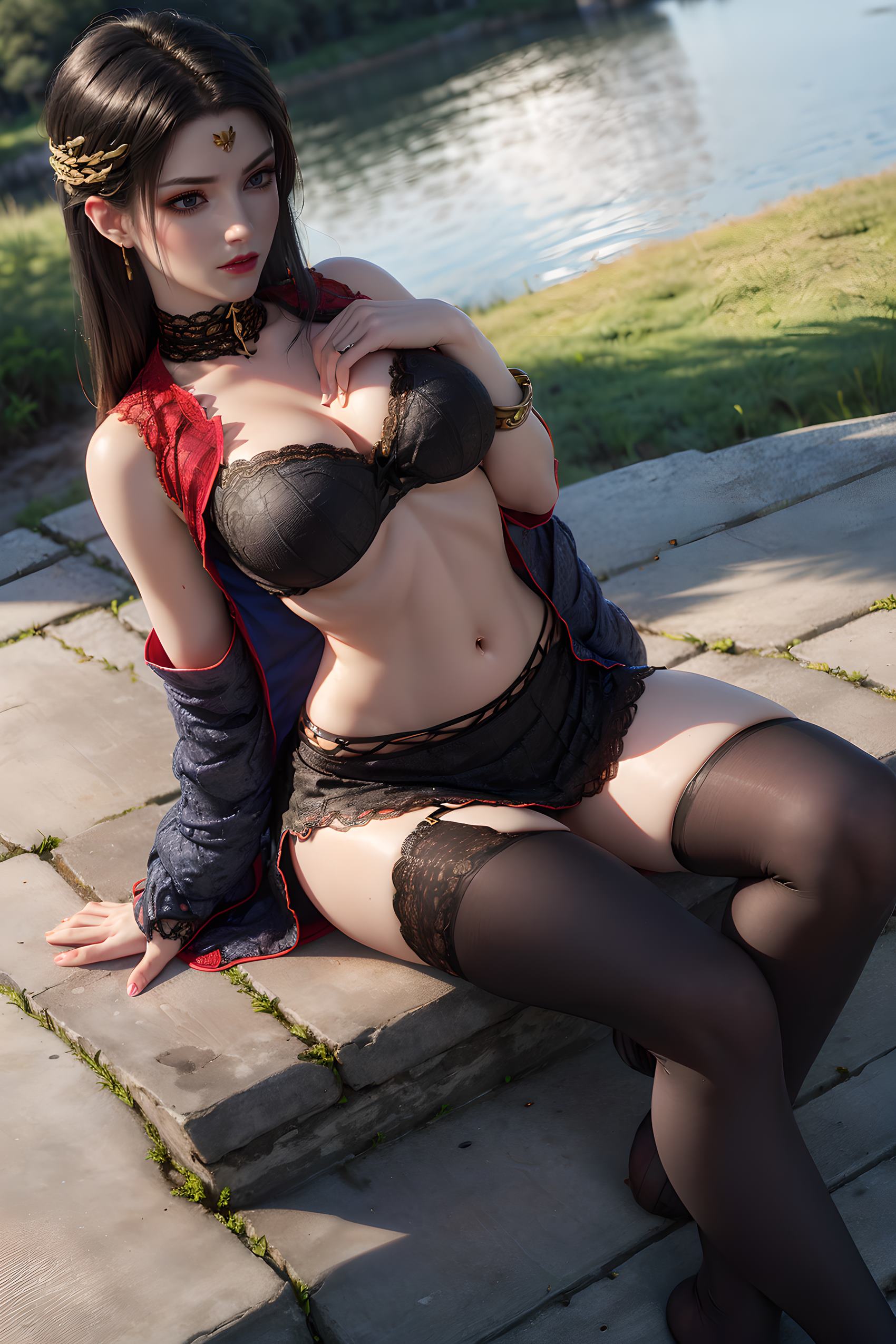 图片[5]-精选AI绘画 309 云韵[26P]-草丛看图