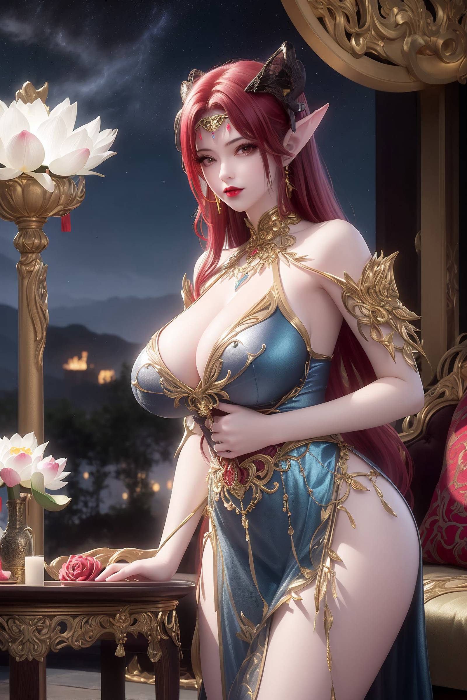 图片[6]-精选AI绘画 296 妖夜[32P]-草丛看图