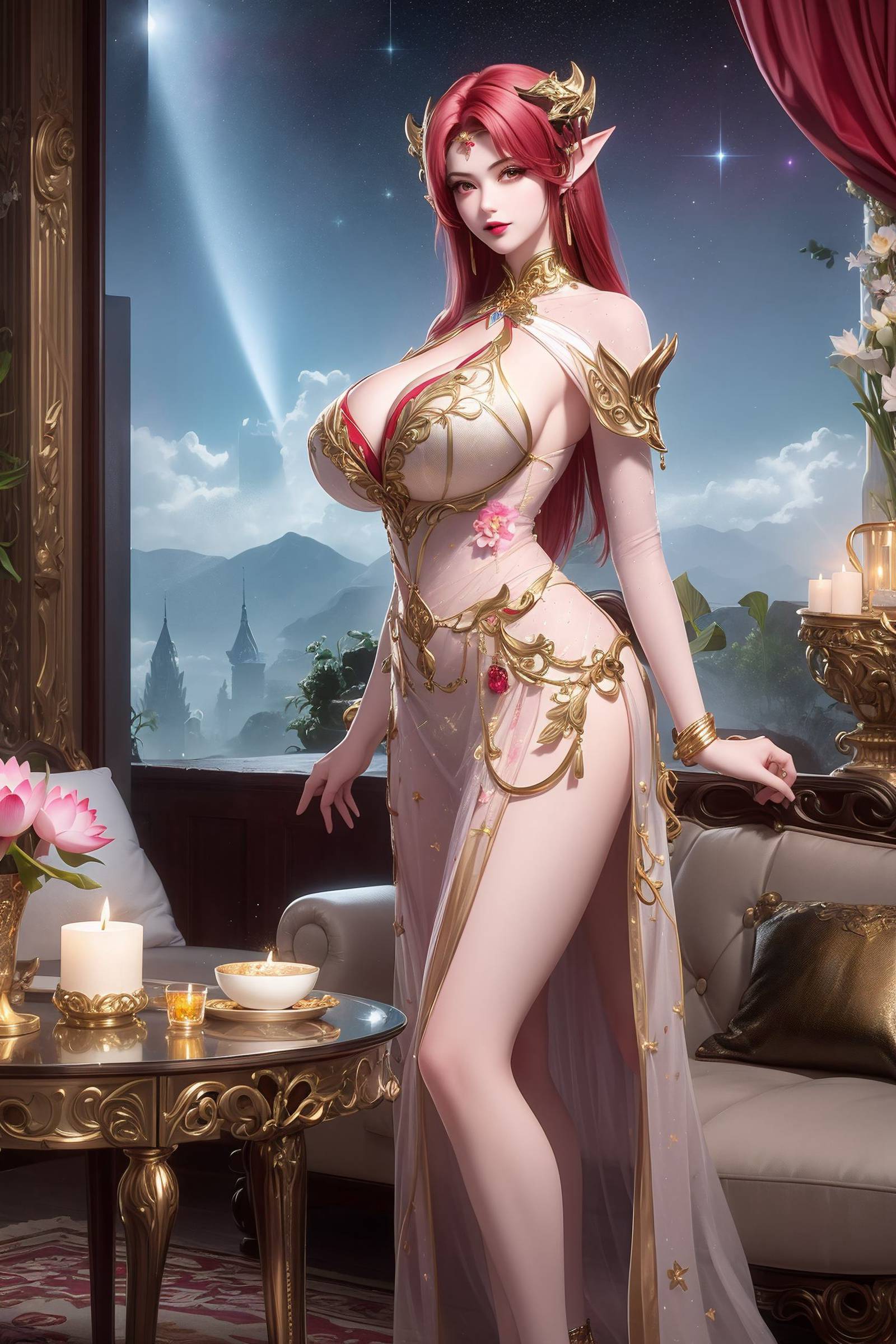 图片[1]-精选AI绘画 296 妖夜[32P]-草丛看图