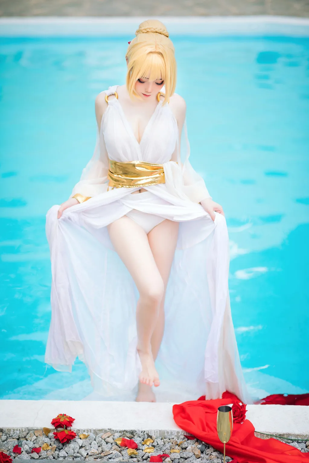 图片[3]-精选焖焖碳 – FGO 尼禄 礼服[27P]-草丛看图