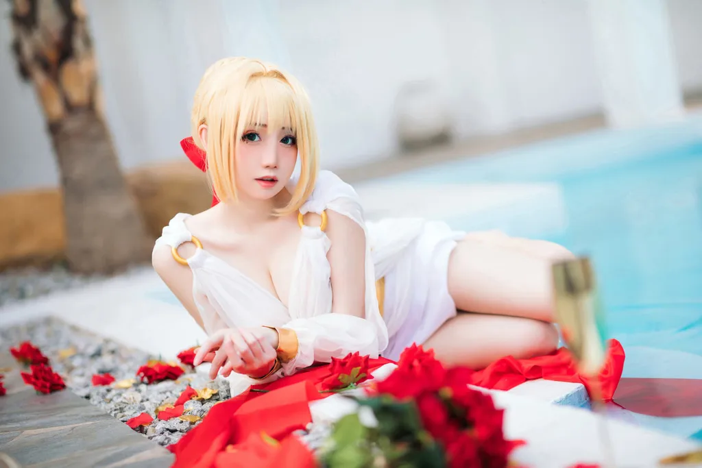 图片[4]-精选焖焖碳 – FGO 尼禄 礼服[27P]-草丛看图