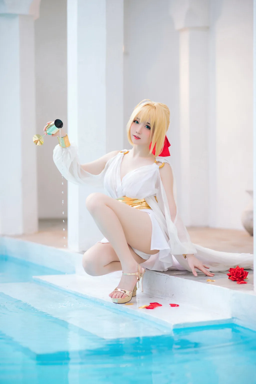 图片[1]-精选焖焖碳 – FGO 尼禄 礼服[27P]-草丛看图