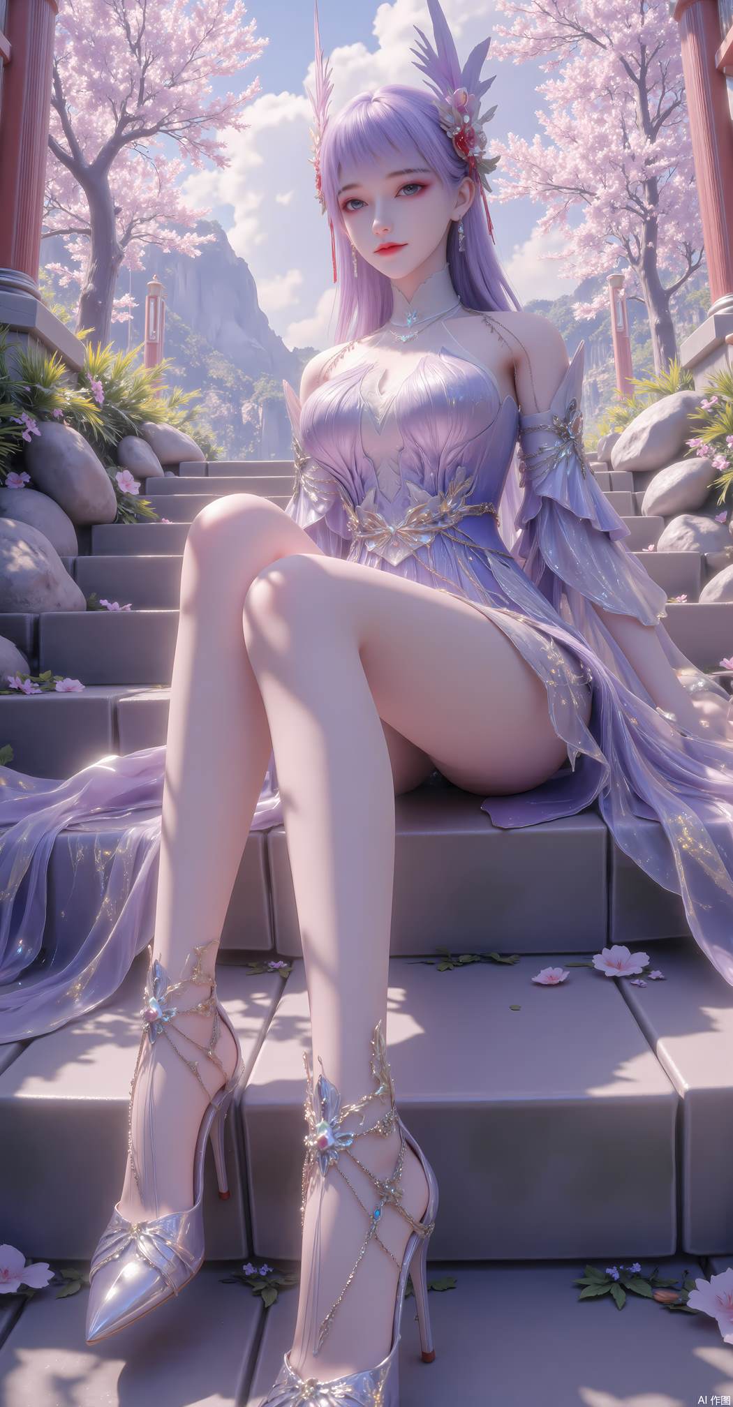 图片[8]-精选AI绘画 731 林紫玥 [45P]-草丛看图