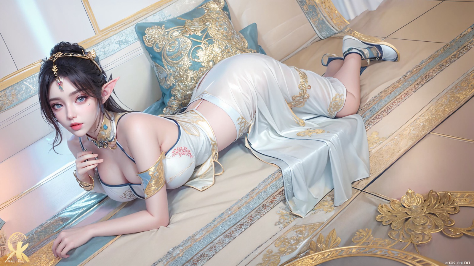 图片[4]-精选AI绘画 330 凤清儿[96P]-草丛看图