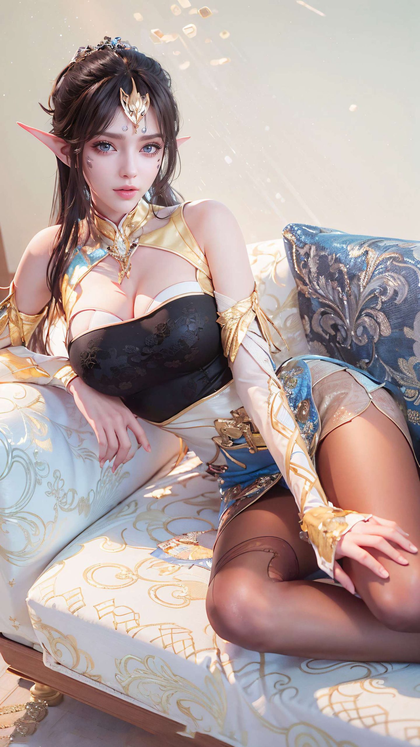 图片[1]-精选AI绘画 330 凤清儿[96P]-草丛看图