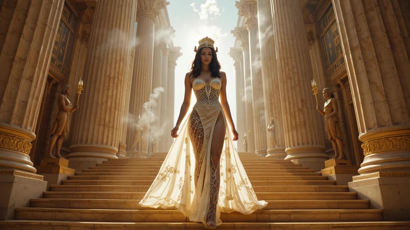 图片[3]-精选[AI Video]Enchanting TTRPG Fantasy Music featuring Divine Goddesses[19P]-草丛看图