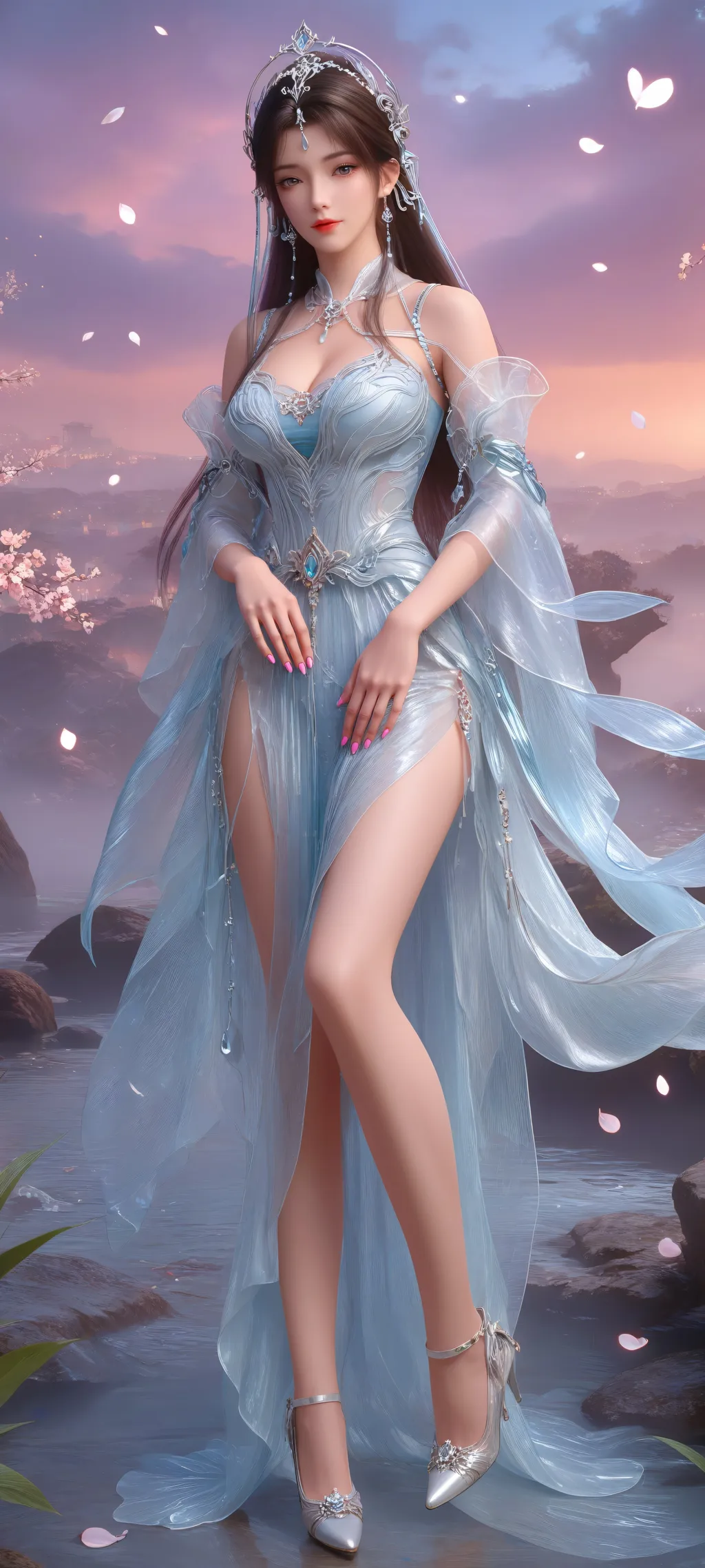 图片[5]-精选AI绘画 885 完美世界-清漪[33P]-草丛看图