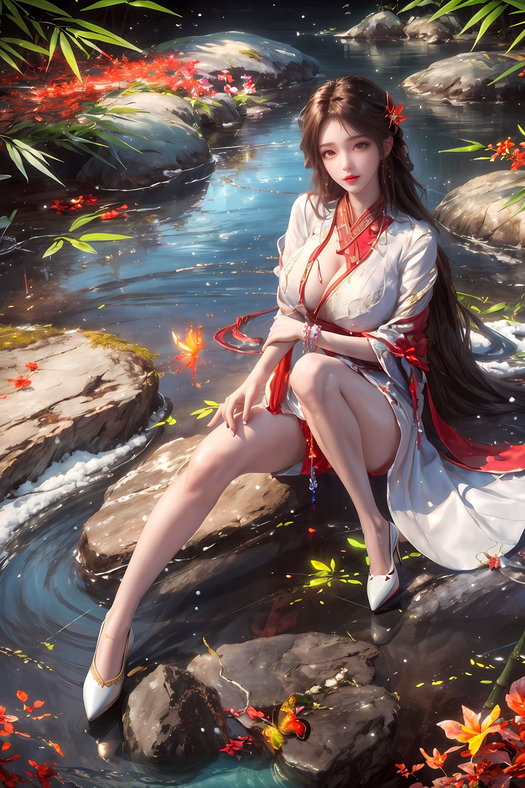 图片[4]-精选AI绘画 172 完美世界-火灵儿[12P]-草丛看图