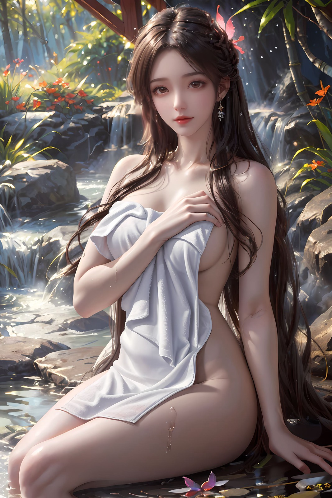 图片[5]-精选AI绘画 172 完美世界-火灵儿[12P]-草丛看图