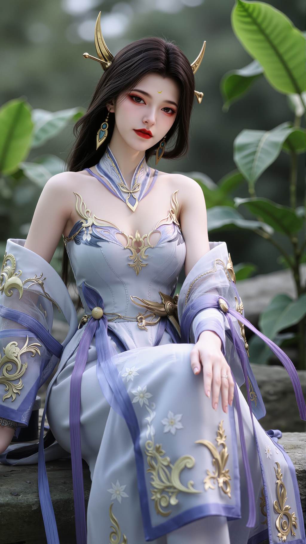 图片[2]-精选AI绘画 801 师兄啊师兄-嫦娥[20P]-草丛看图