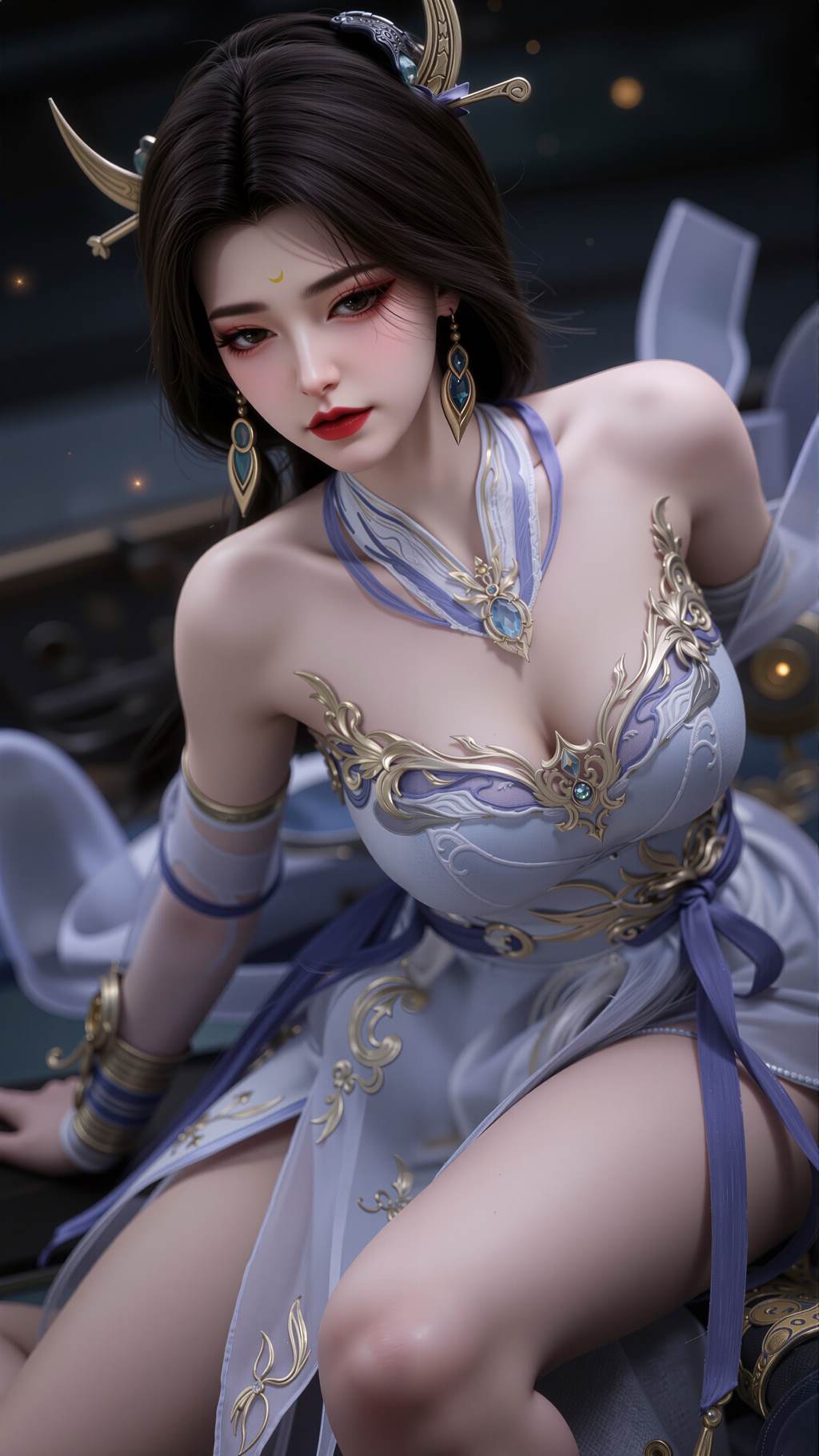 图片[3]-精选AI绘画 801 师兄啊师兄-嫦娥[20P]-草丛看图