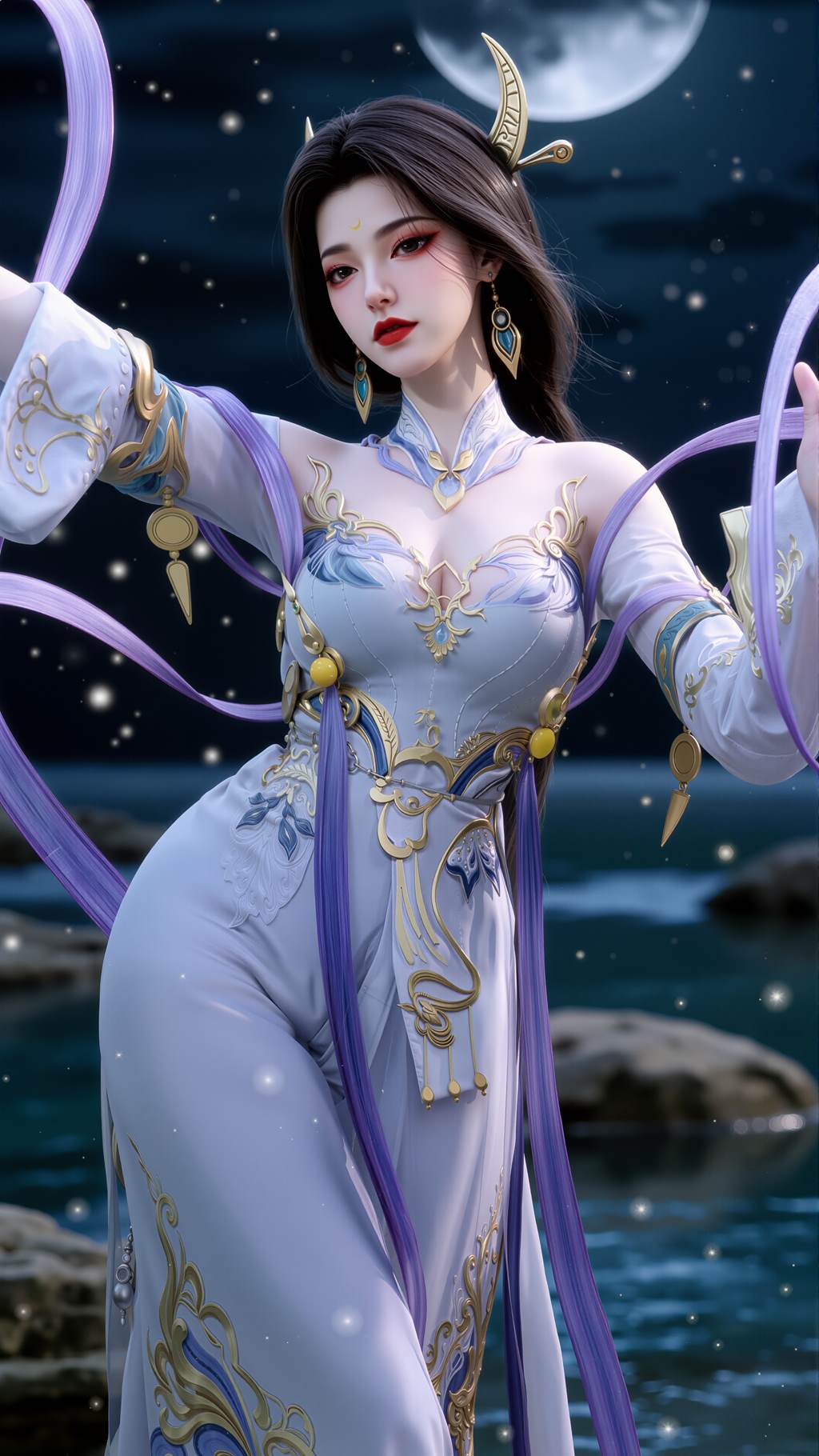 图片[6]-精选AI绘画 801 师兄啊师兄-嫦娥[20P]-草丛看图