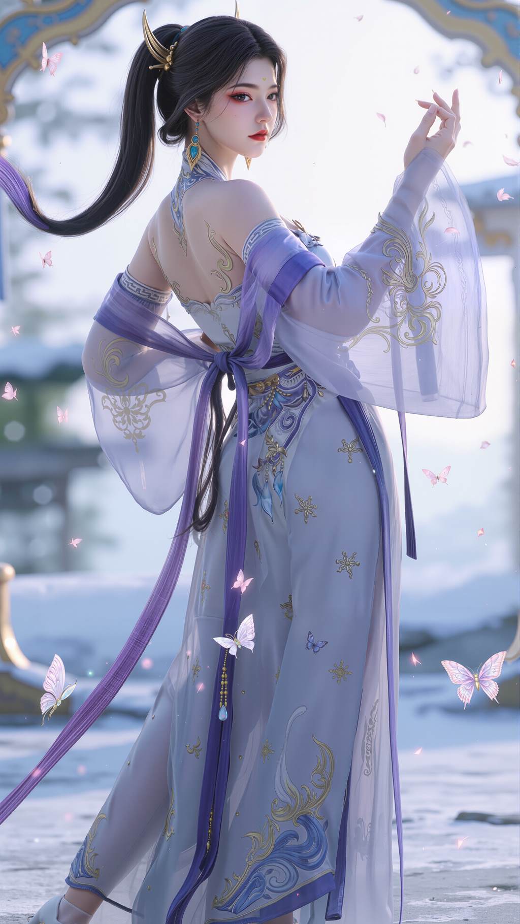 图片[7]-精选AI绘画 801 师兄啊师兄-嫦娥[20P]-草丛看图