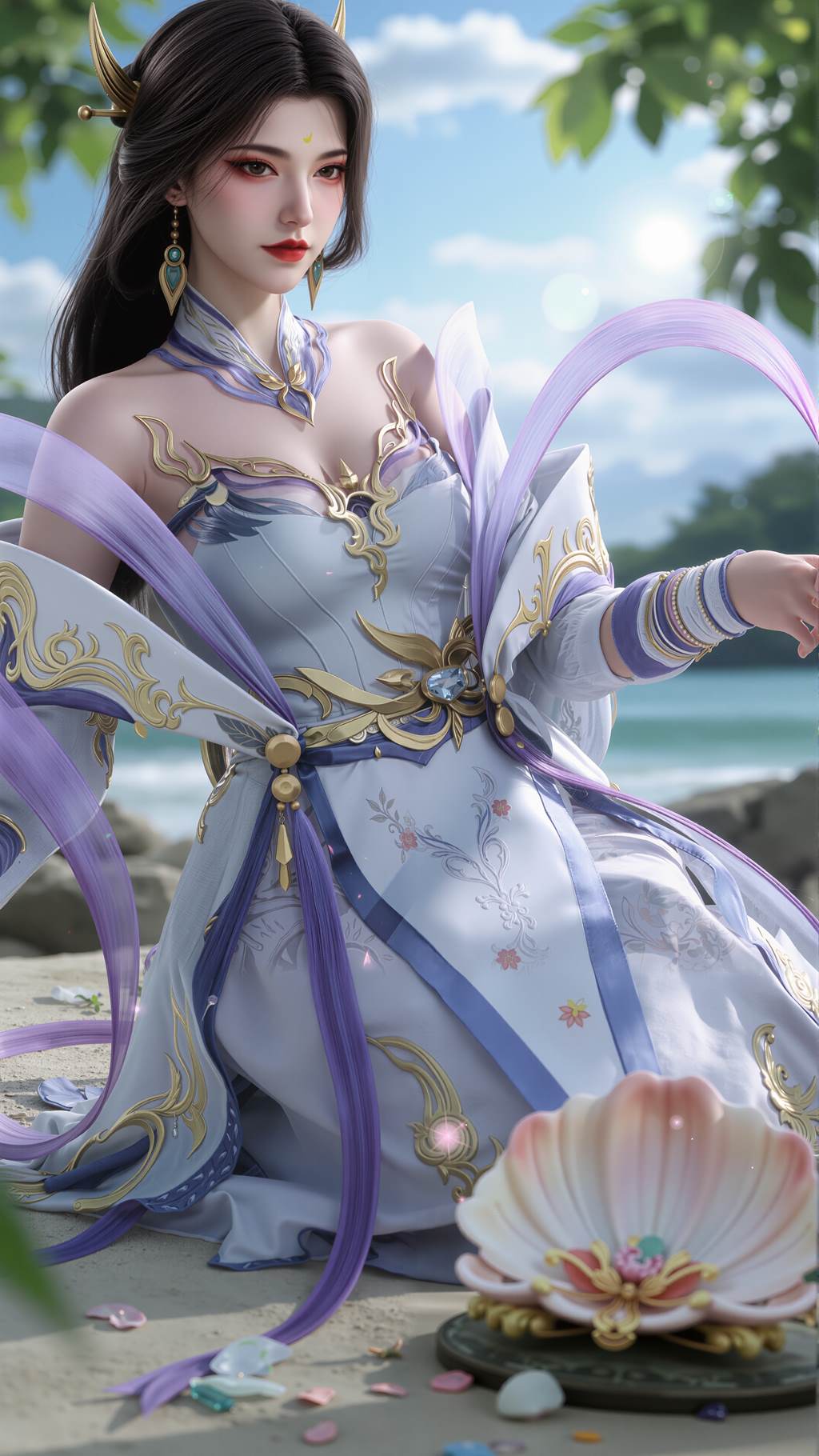 图片[8]-精选AI绘画 801 师兄啊师兄-嫦娥[20P]-草丛看图