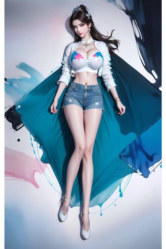 精选AI绘画 578 古薰儿 精品图集[48P]-草丛看图