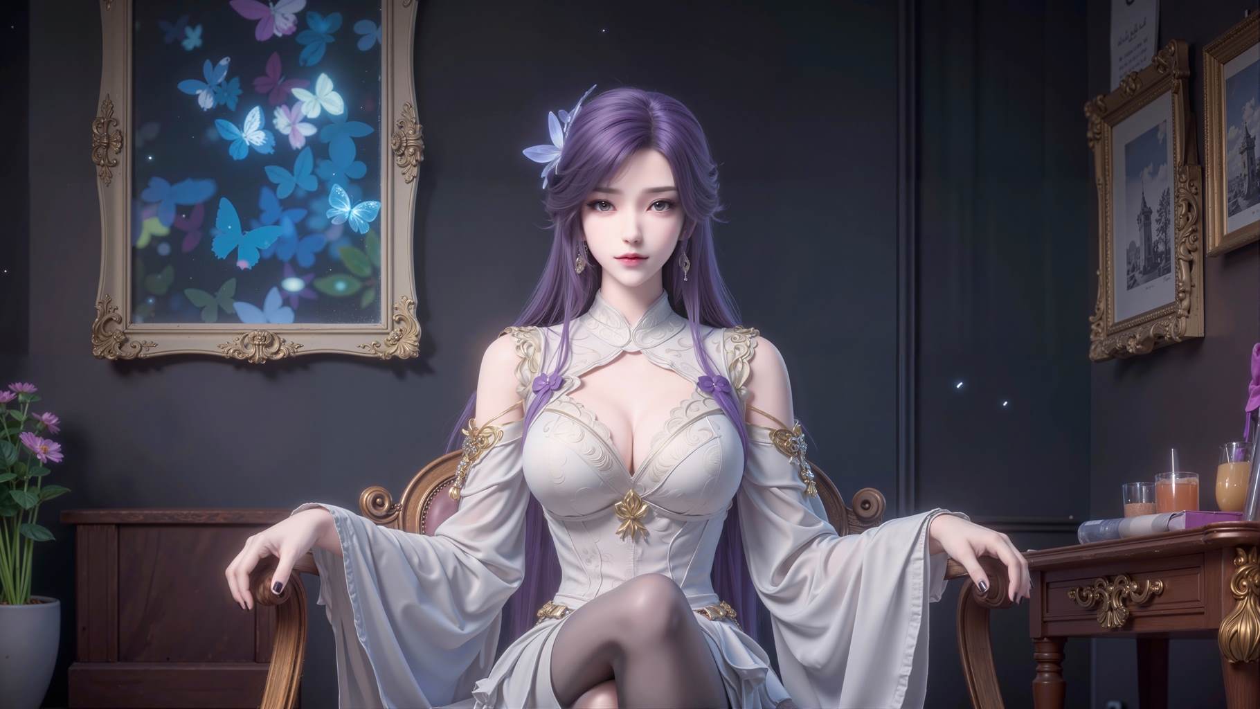 图片[8]-精选AI绘画 821 完美世界-云曦[31P]-草丛看图