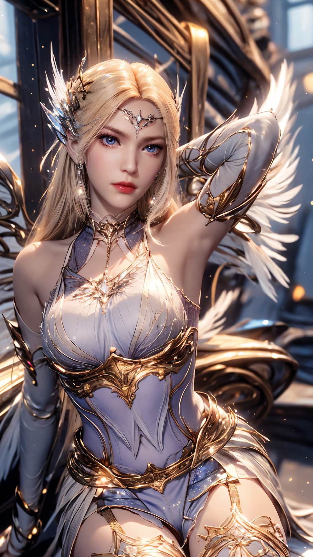 图片[7]-精选AI绘画 761 千仞雪-六翼天使[43P]-草丛看图