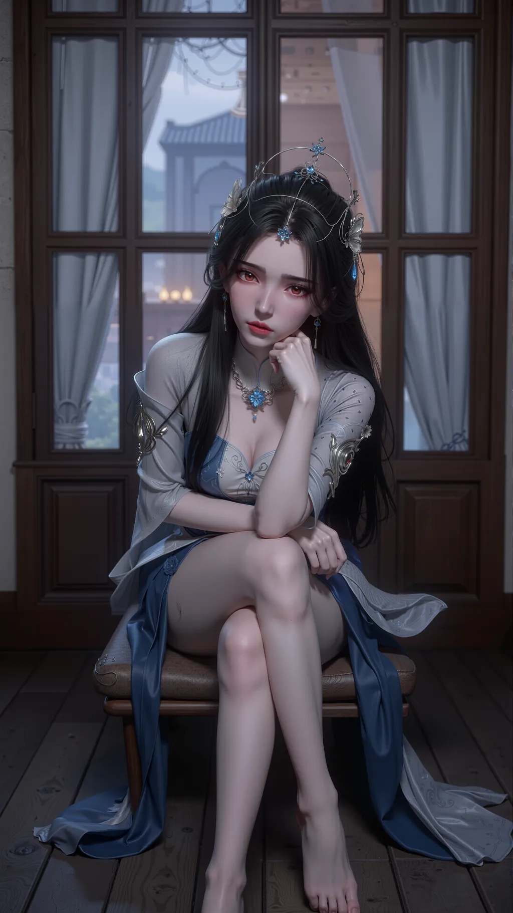 图片[3]-精选AI绘画 846 国漫女神合辑[79P]-草丛看图