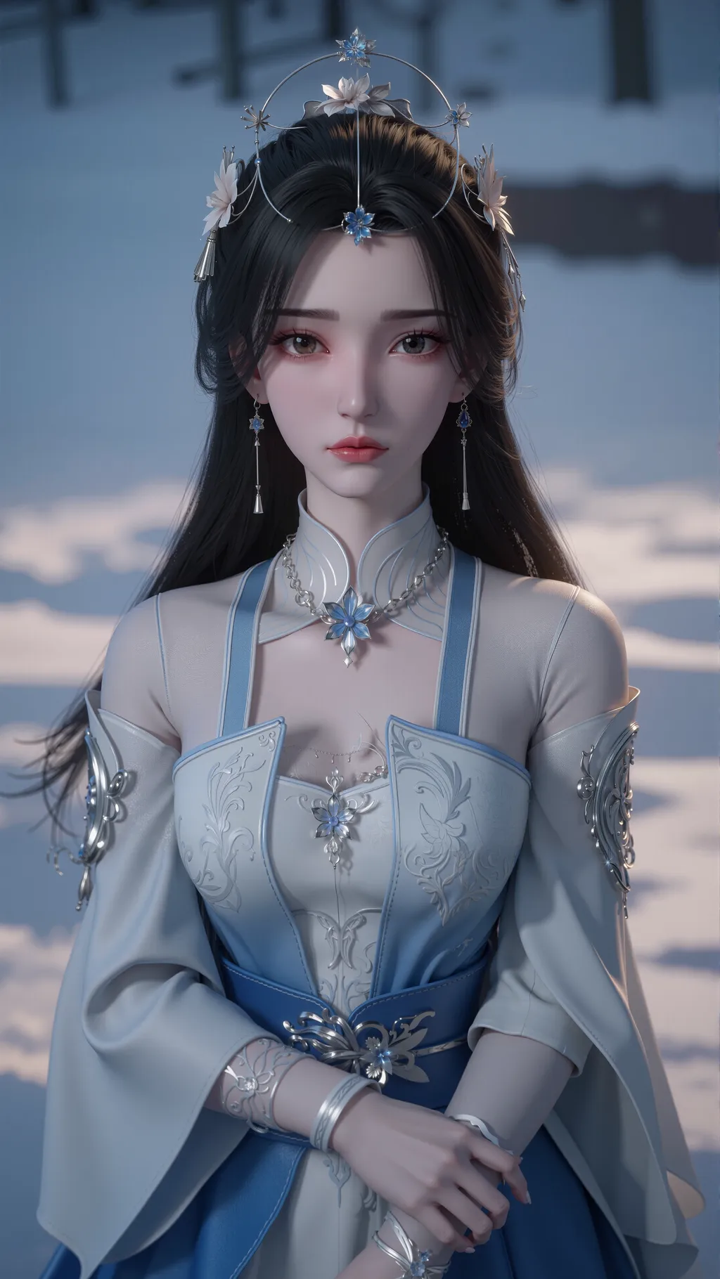 图片[4]-精选AI绘画 846 国漫女神合辑[79P]-草丛看图