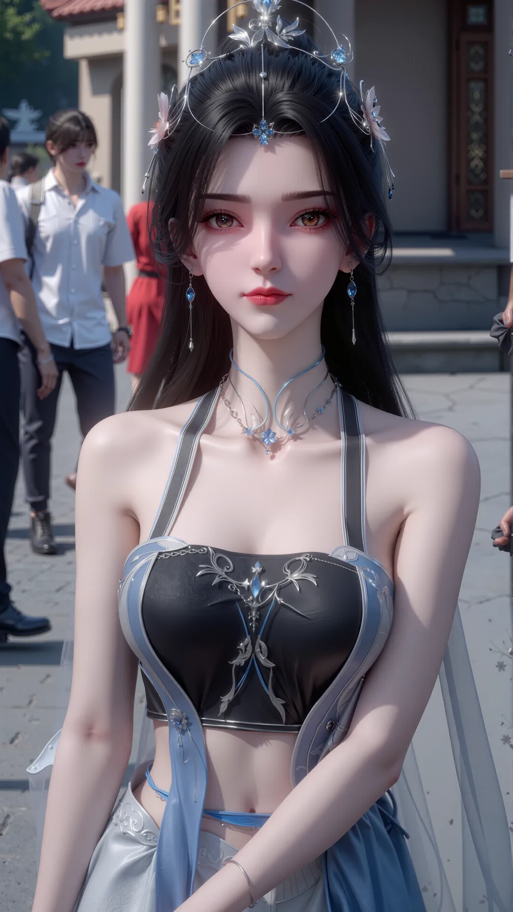 图片[7]-精选AI绘画 848 仙逆-李慕婉[21P]-草丛看图