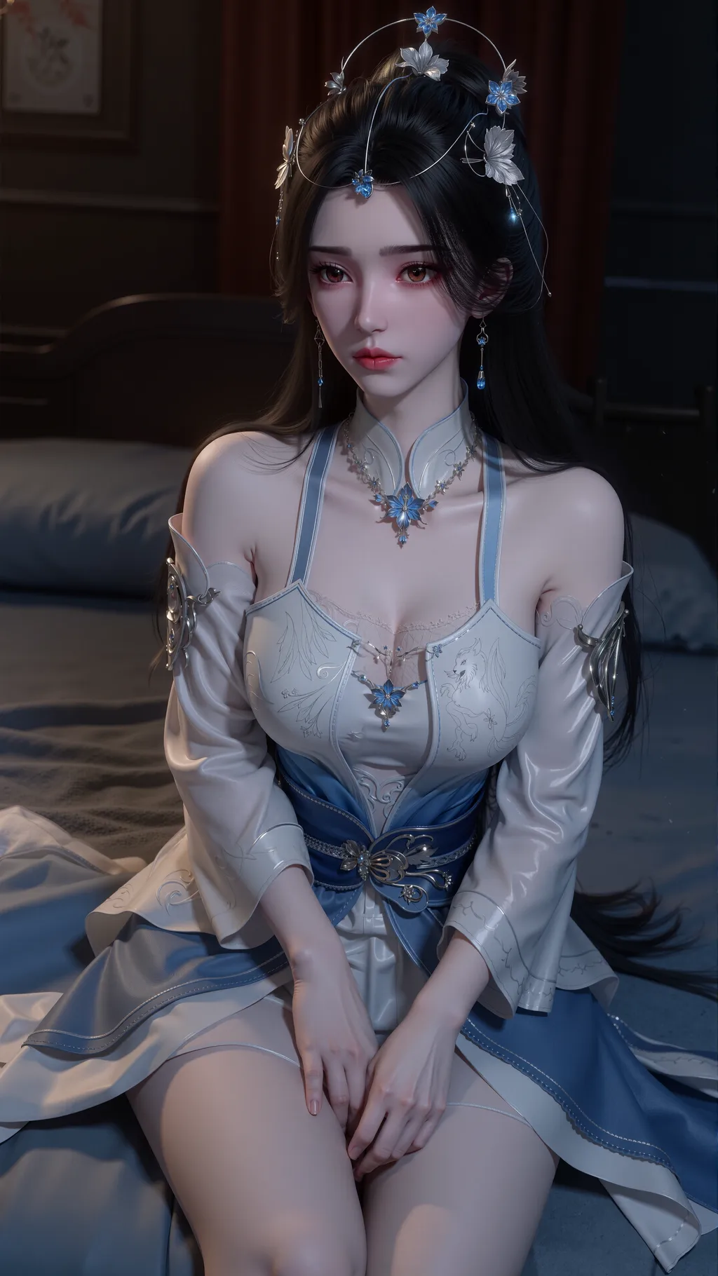 图片[8]-精选AI绘画 846 国漫女神合辑[79P]-草丛看图