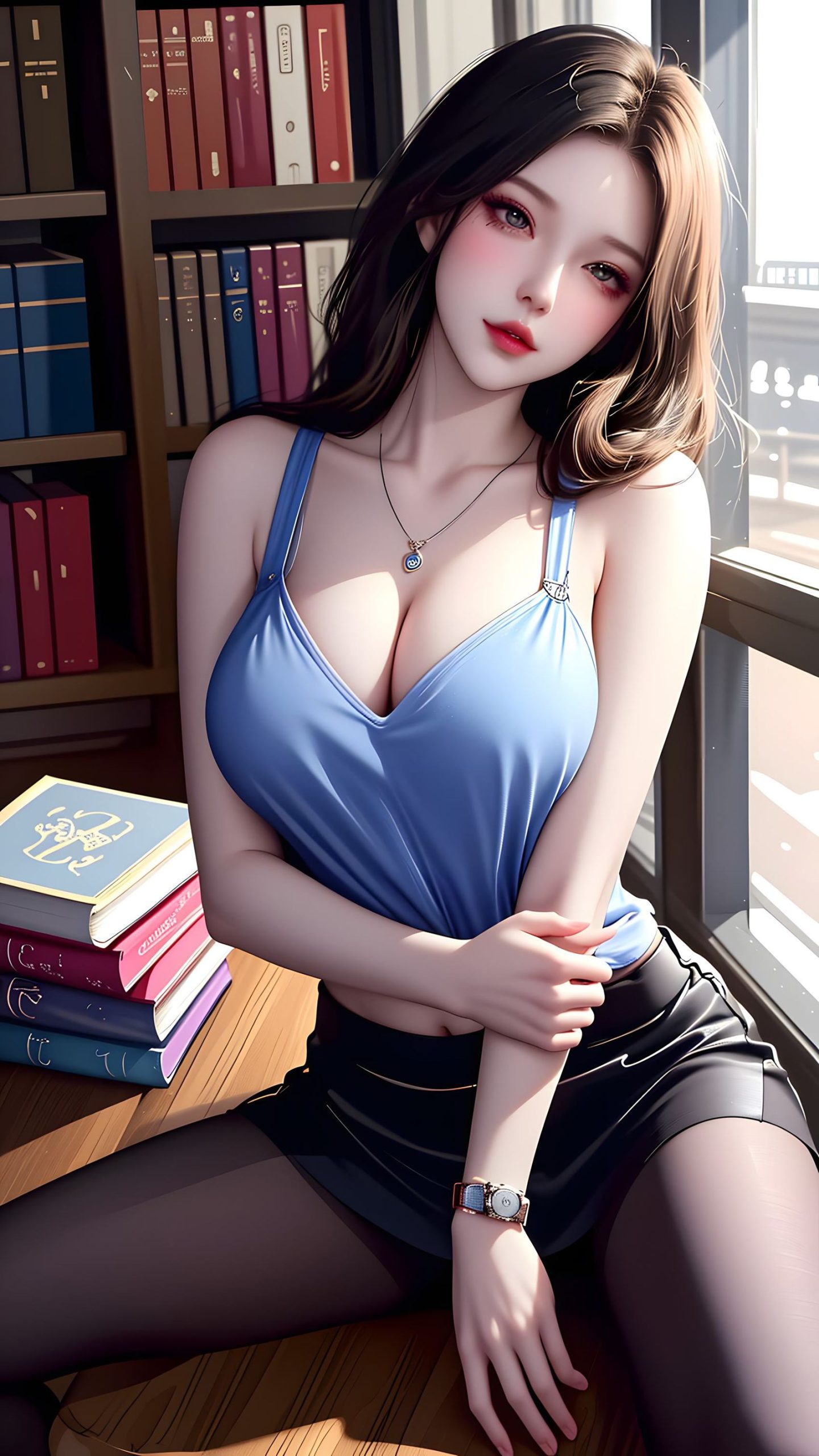图片[1]-精选AI绘画 244 波塞西至服[24P]-草丛看图