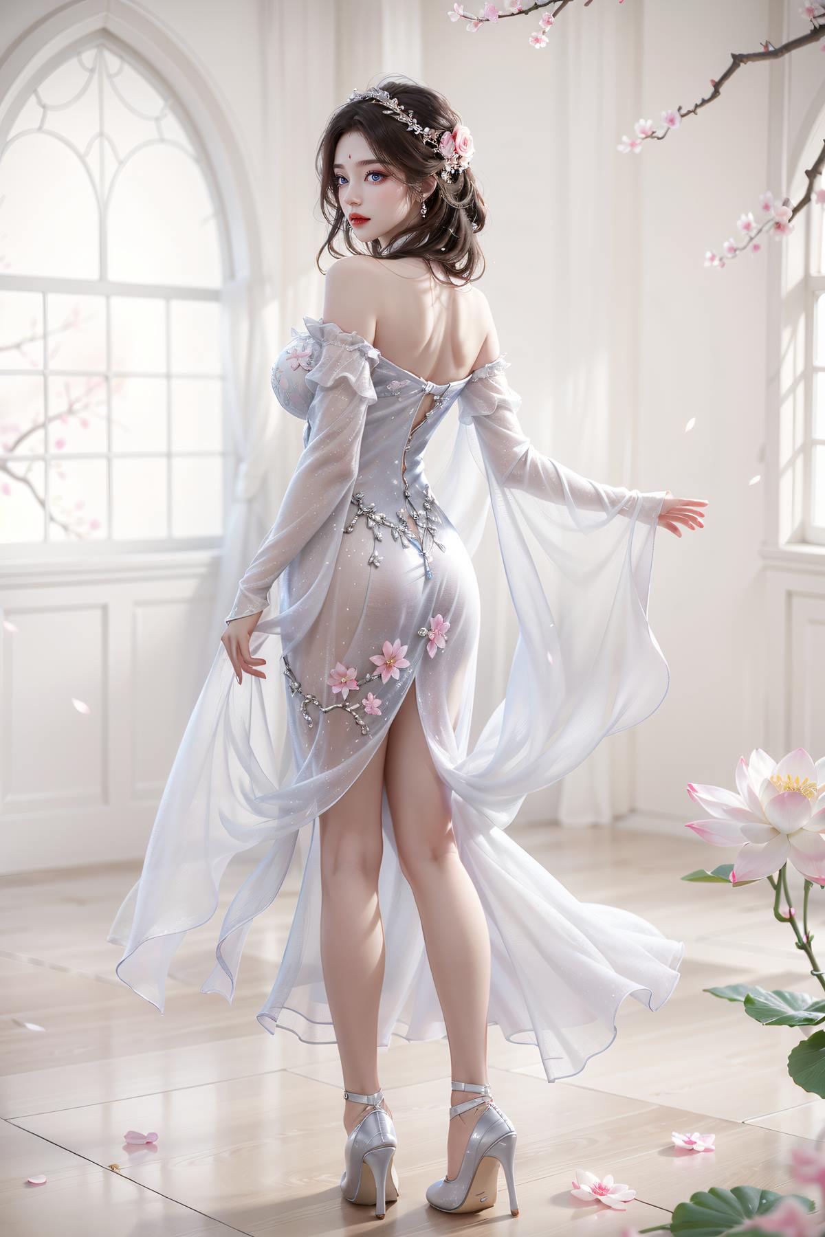 图片[6]-精选AI绘画 688 完美世界-月婵[36P]-草丛看图