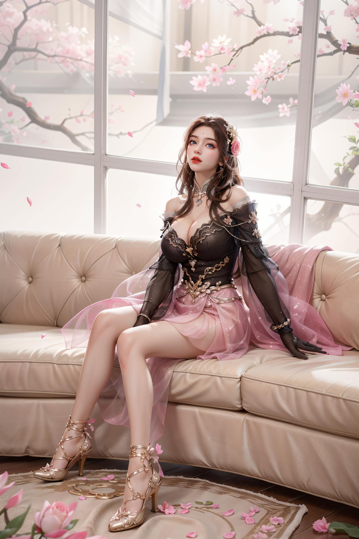 图片[8]-精选AI绘画 688 完美世界-月婵[36P]-草丛看图