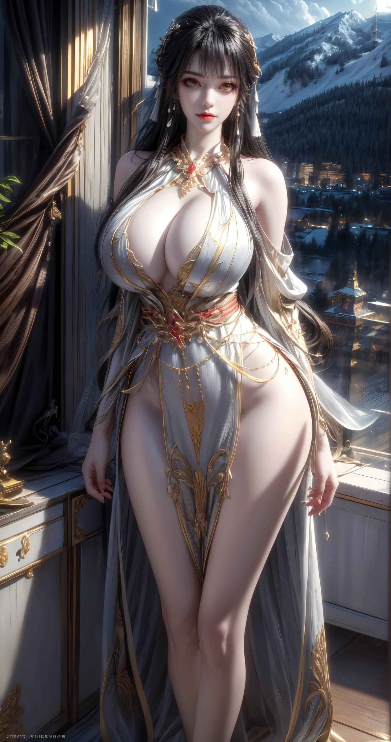 图片[2]-精选AI绘画 377 白月蓉[18P]-草丛看图