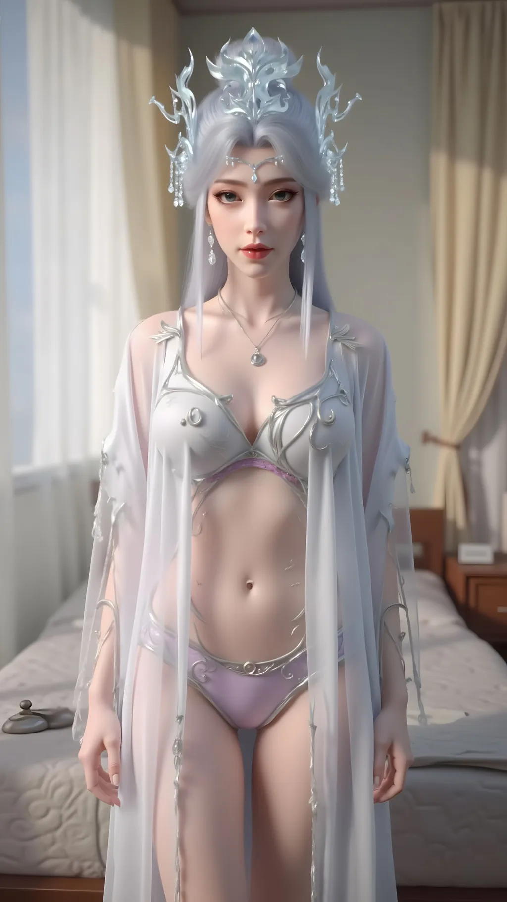 图片[5]-精选AI绘画 907 百炼成神-宁雨蝶[85P]-草丛看图