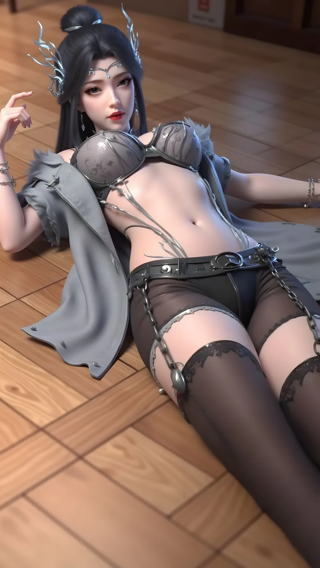 图片[8]-精选AI绘画 907 百炼成神-宁雨蝶[85P]-草丛看图