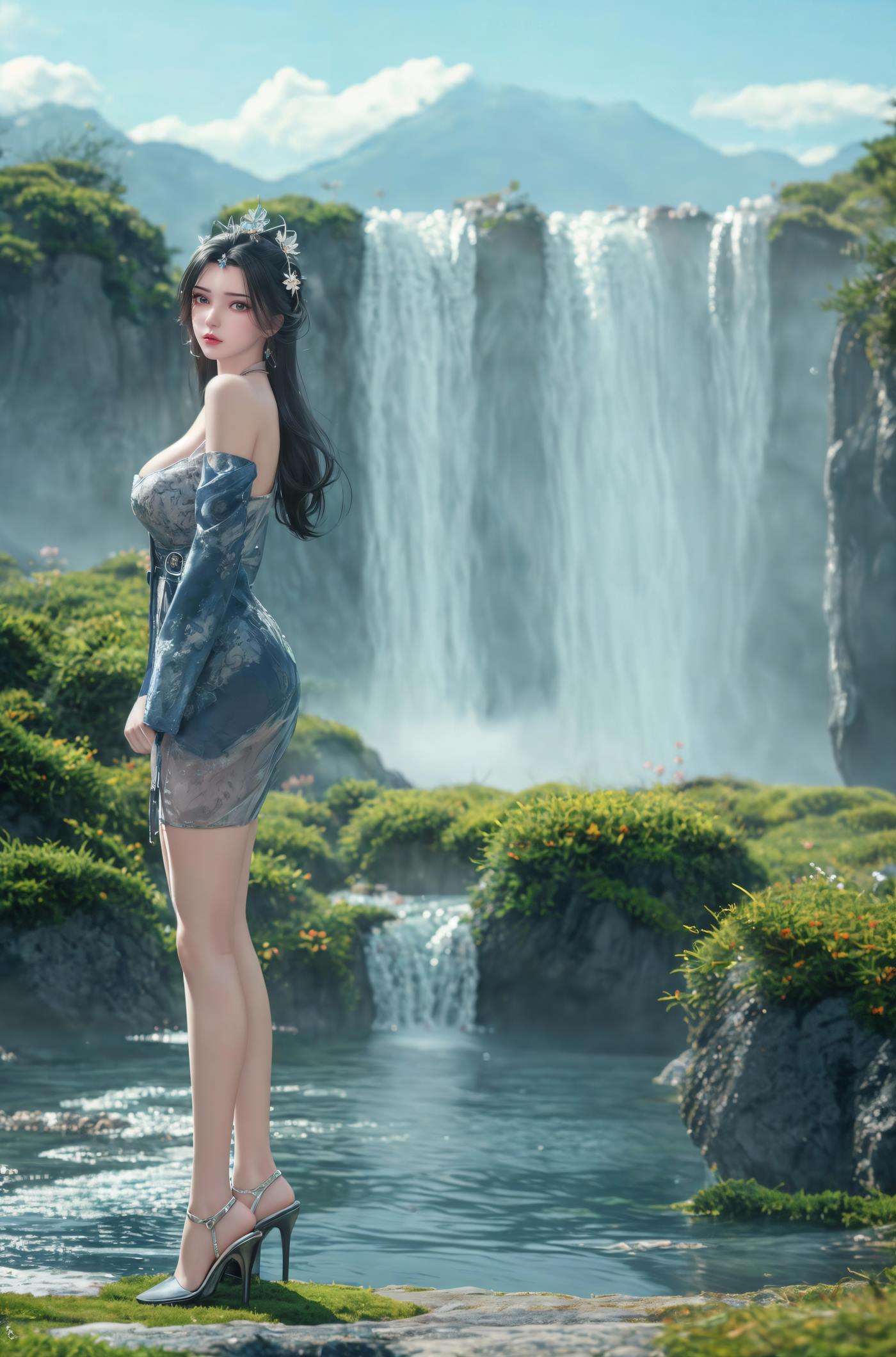 图片[5]-精选AI绘画 515 仙逆-极品李慕婉[18P]-草丛看图