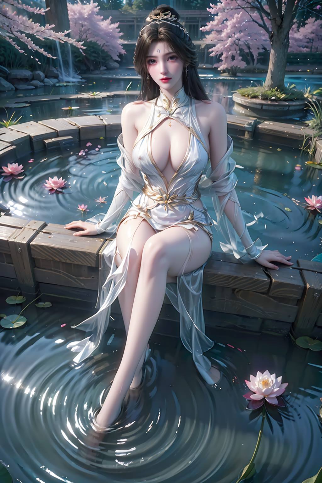 图片[2]-精选AI绘画 744 完美-清漪[66P]-草丛看图