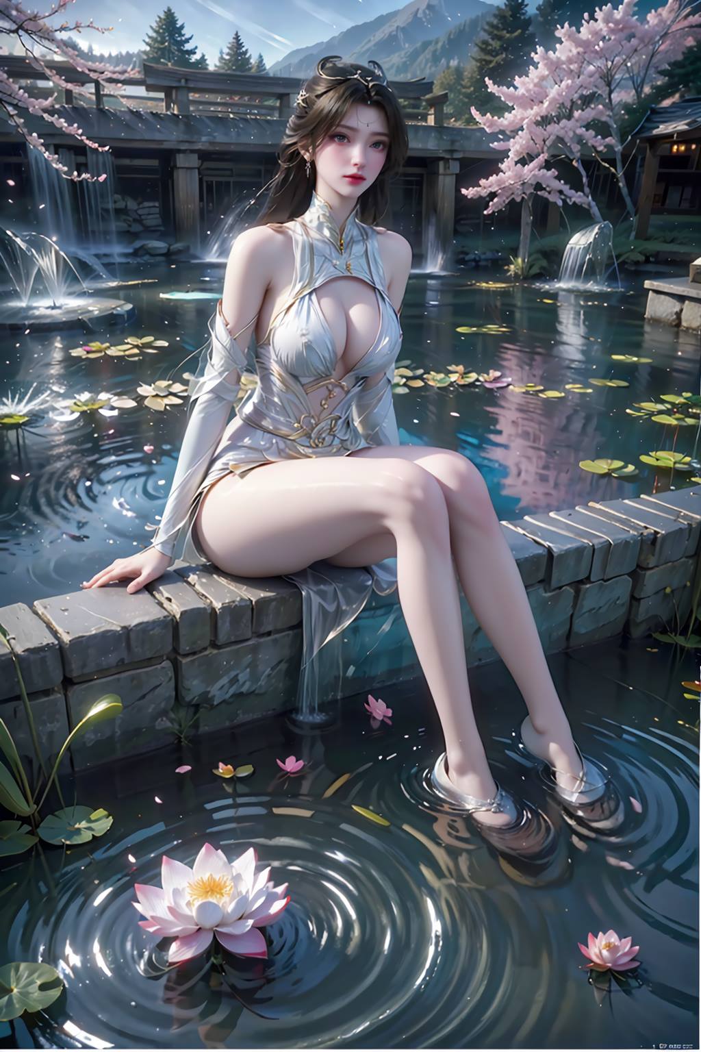 图片[3]-精选AI绘画 744 完美-清漪[66P]-草丛看图