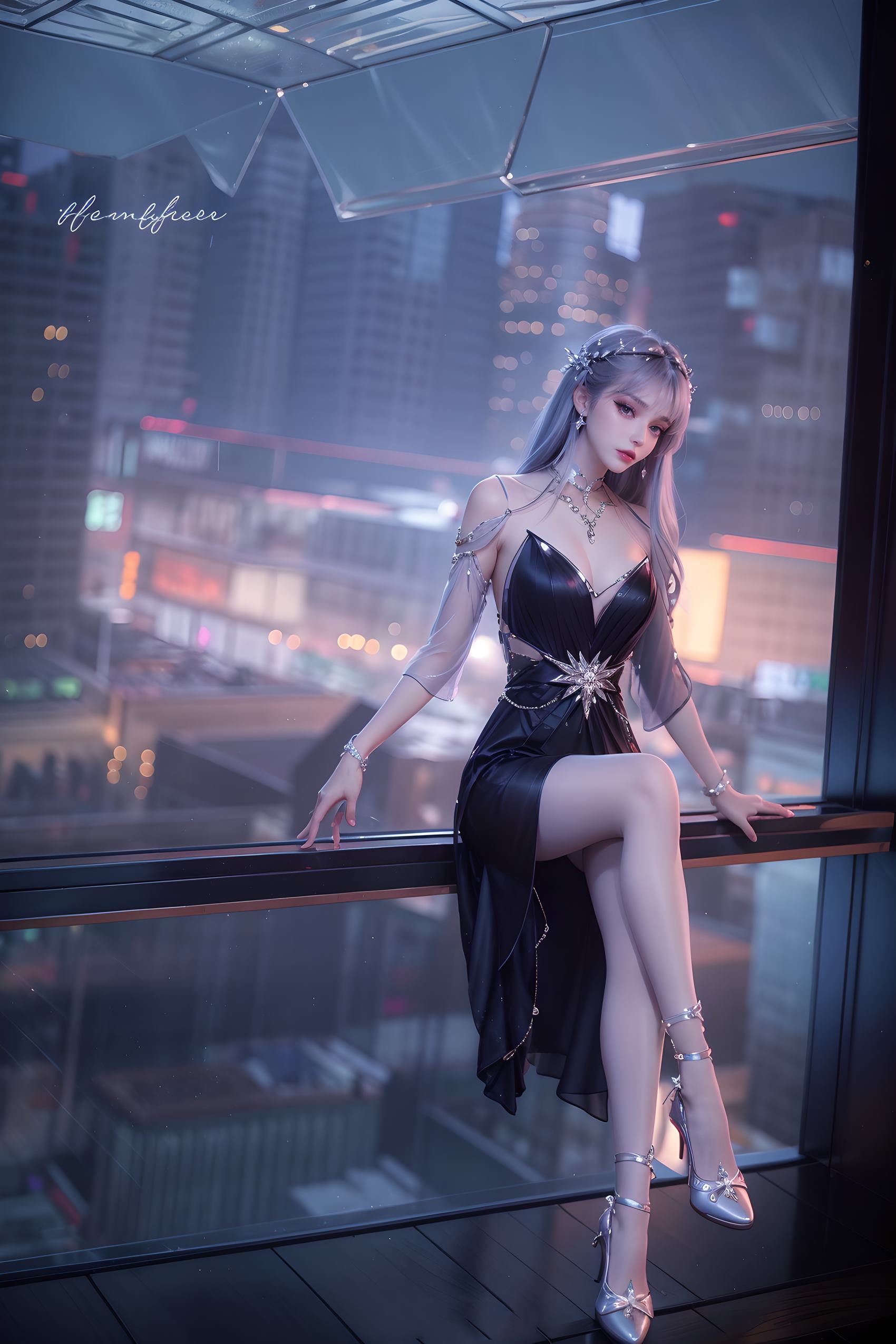 图片[5]-精选AI绘画 339 圣采儿[18P]-草丛看图