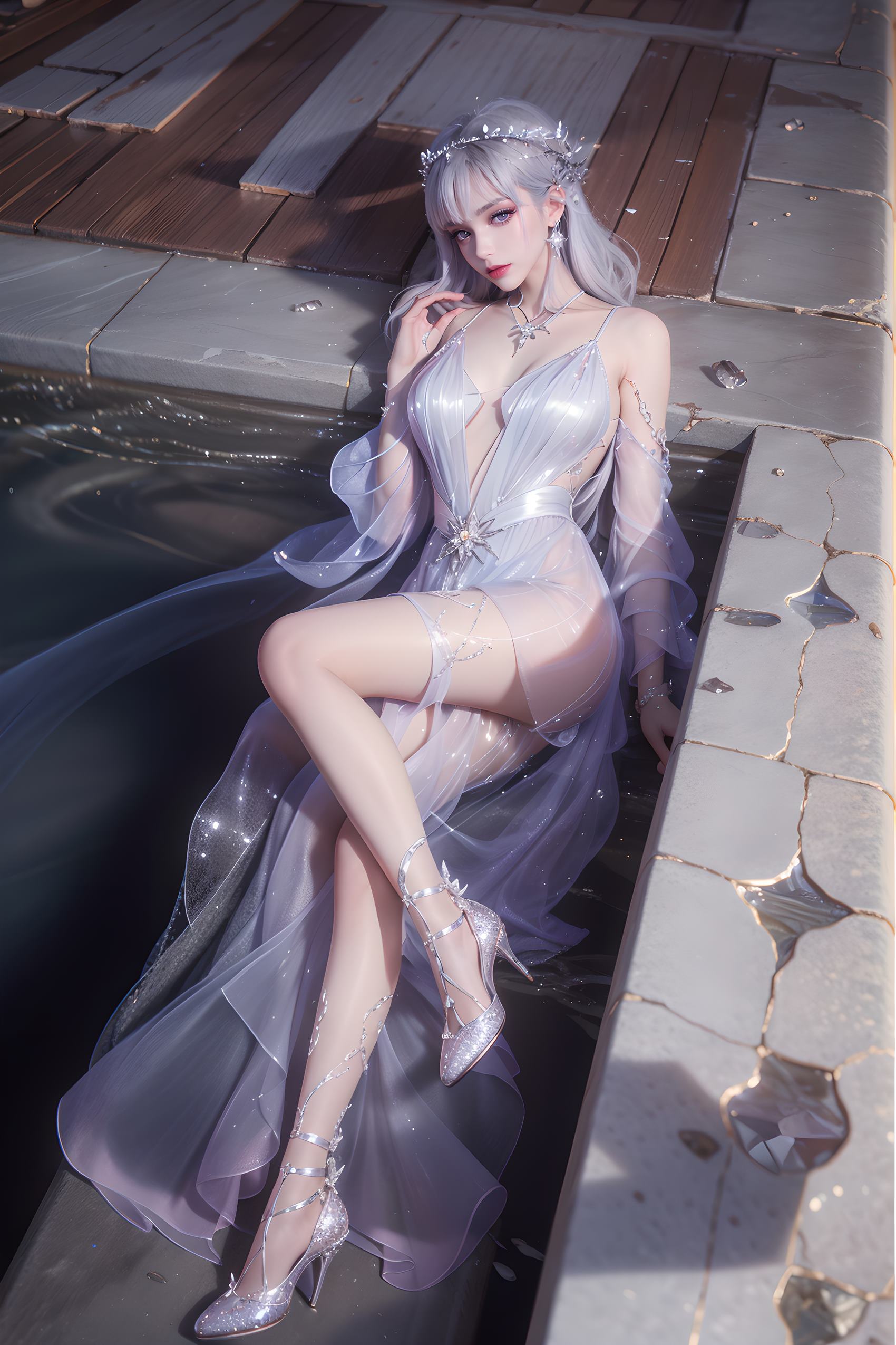 图片[6]-精选AI绘画 339 圣采儿[18P]-草丛看图