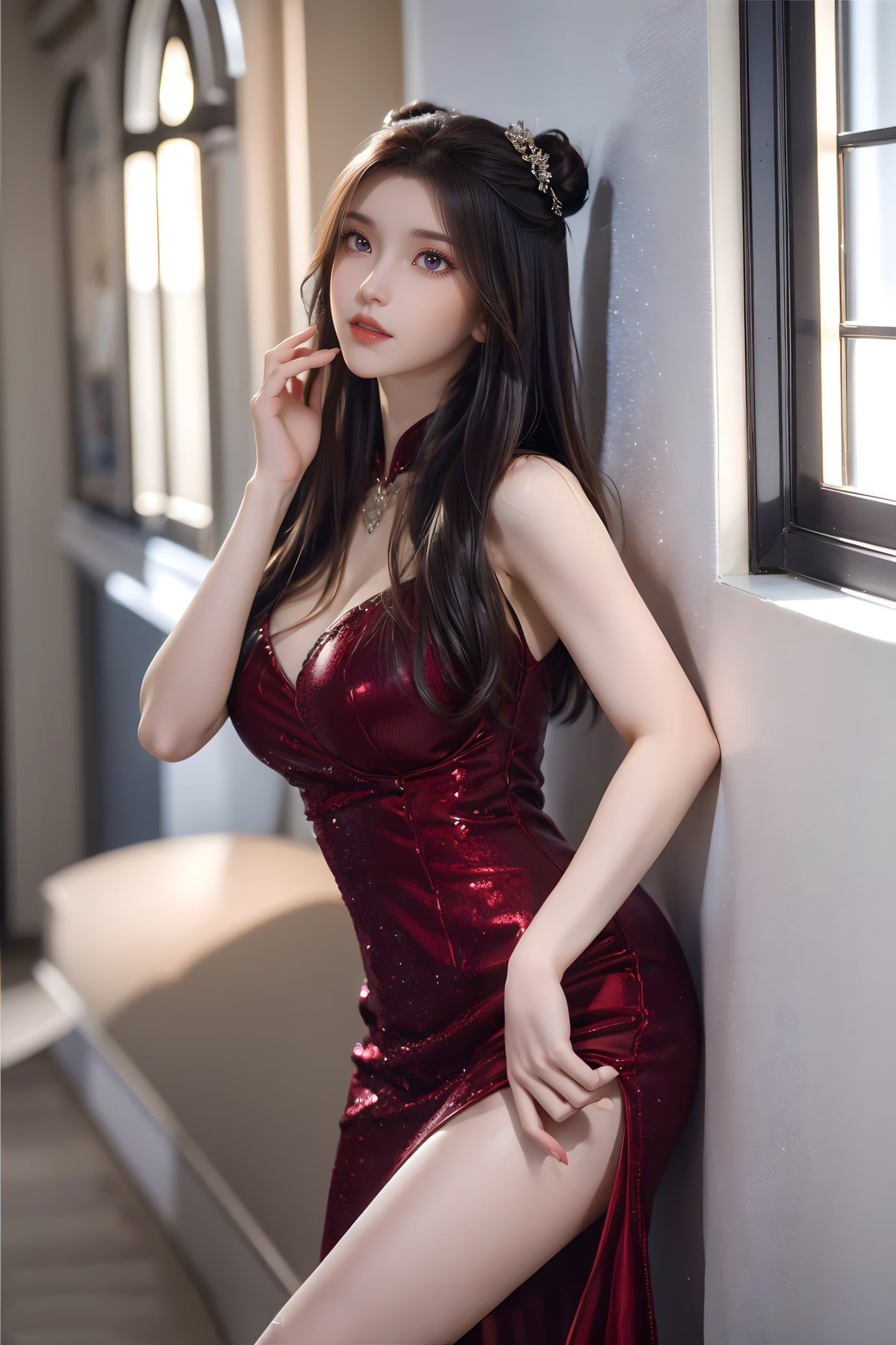 图片[8]-精选AI绘画 581 朱竹清 精品图集[24P]-草丛看图