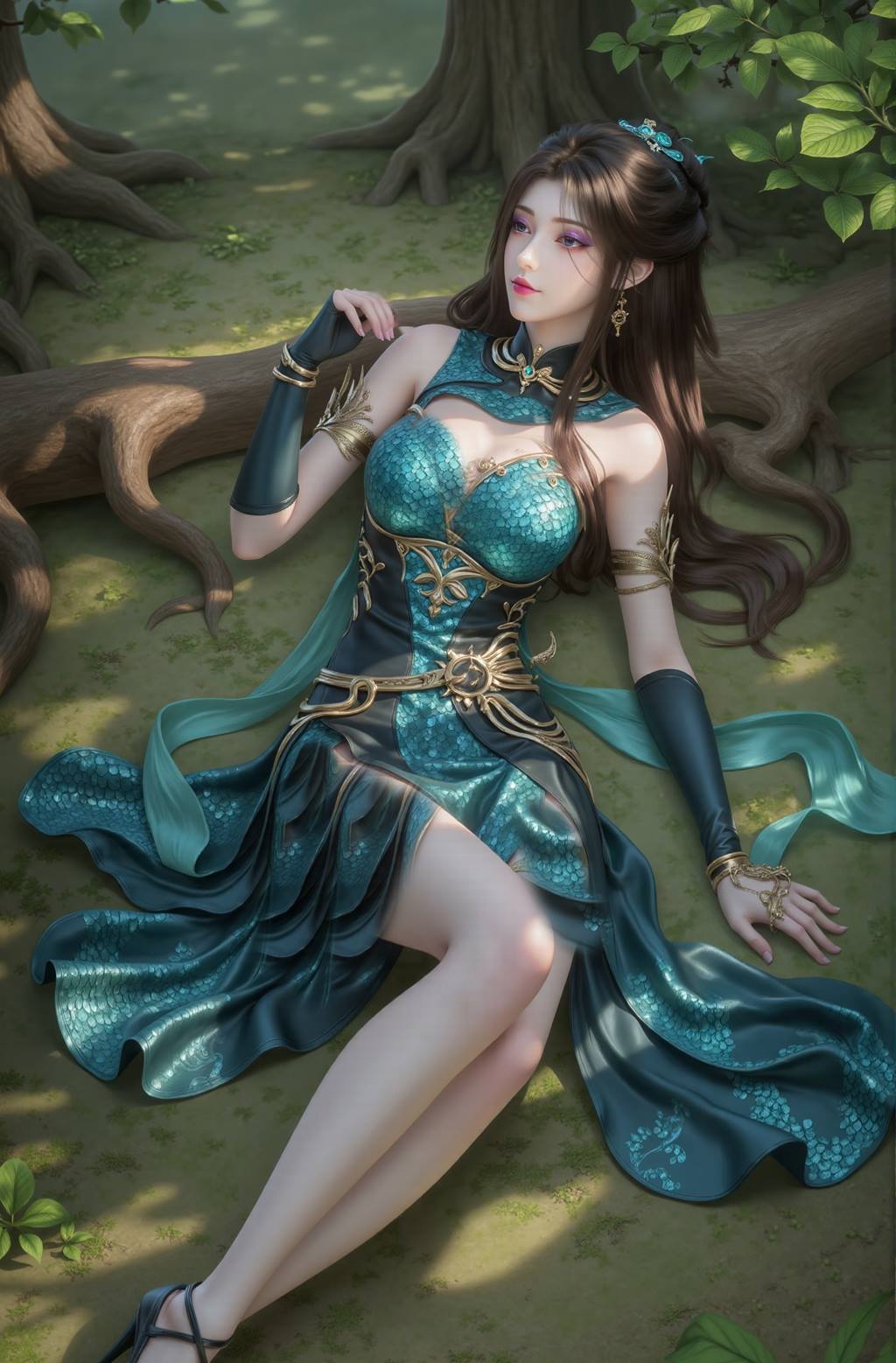 图片[6]-精选AI绘画 749 长生界-刘月[18P]-草丛看图