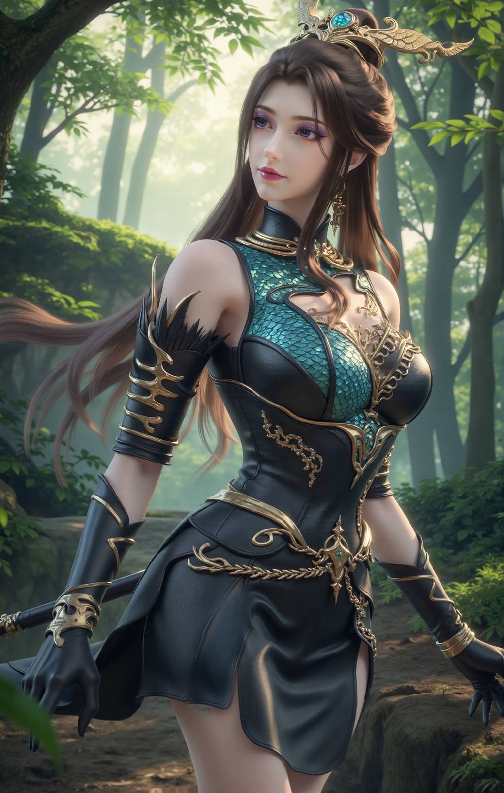 图片[8]-精选AI绘画 749 长生界-刘月[18P]-草丛看图