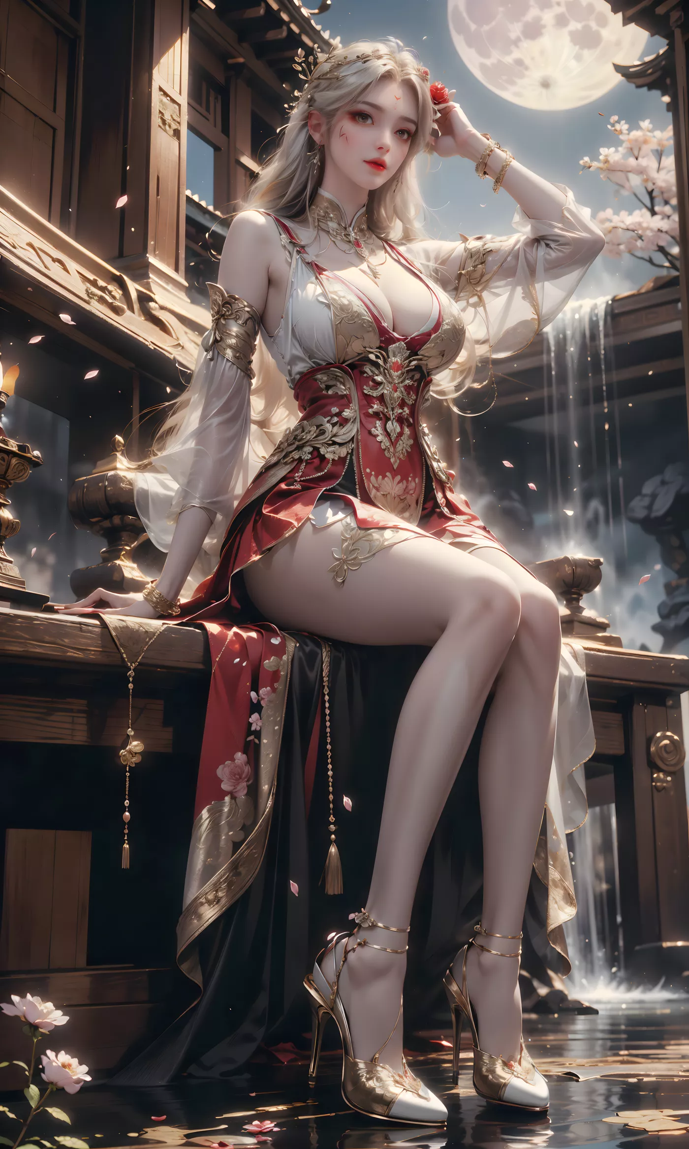 图片[6]-精选AI绘画 460 高山流水[23P]-草丛看图