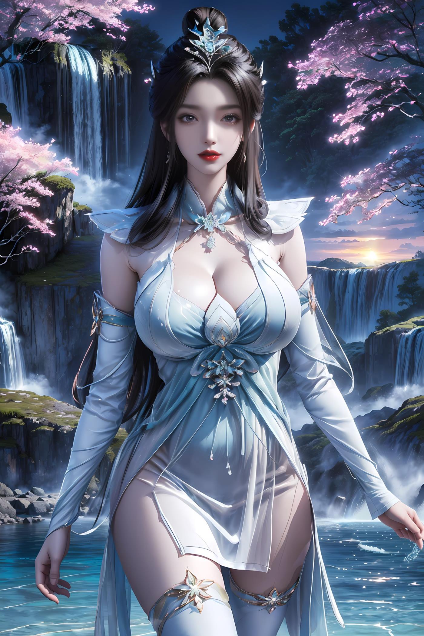 图片[5]-精选AI绘画 521 颜如玉[21P]-草丛看图