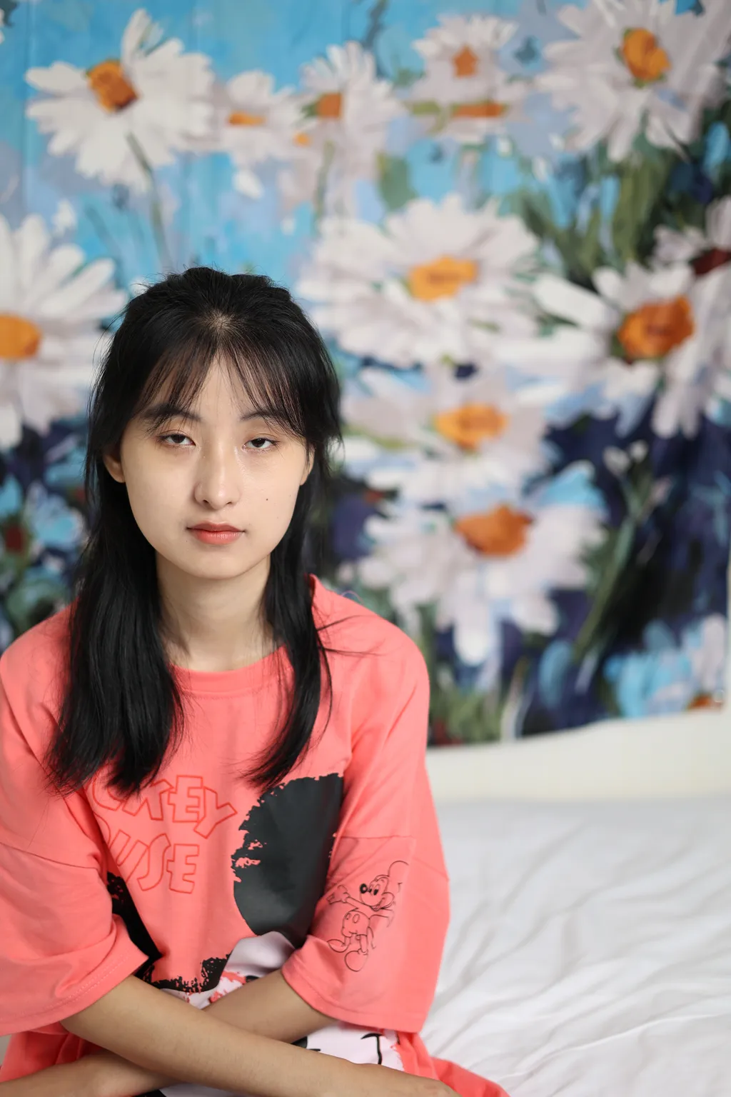 图片[4]-精选三禾摄影 NO.043 休闲短裤 黑丝 平底鞋[193P]-草丛看图