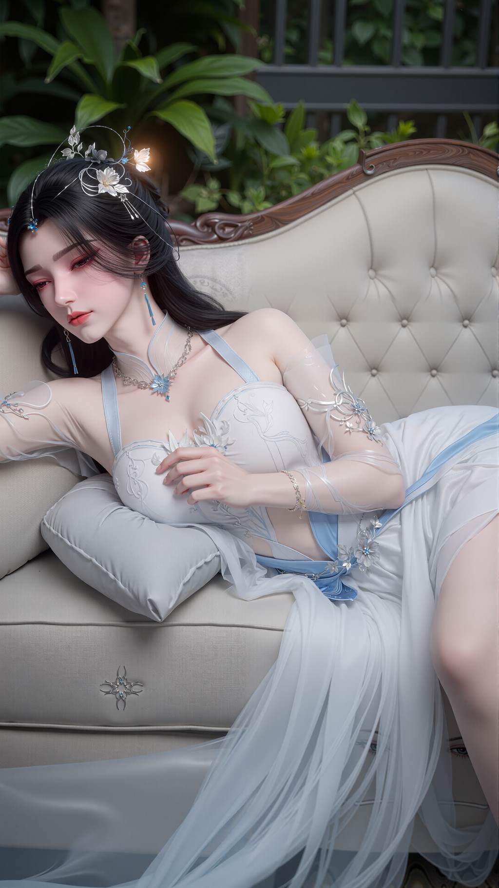 图片[4]-精选AI绘画 810 仙逆-李慕婉[21P]-草丛看图