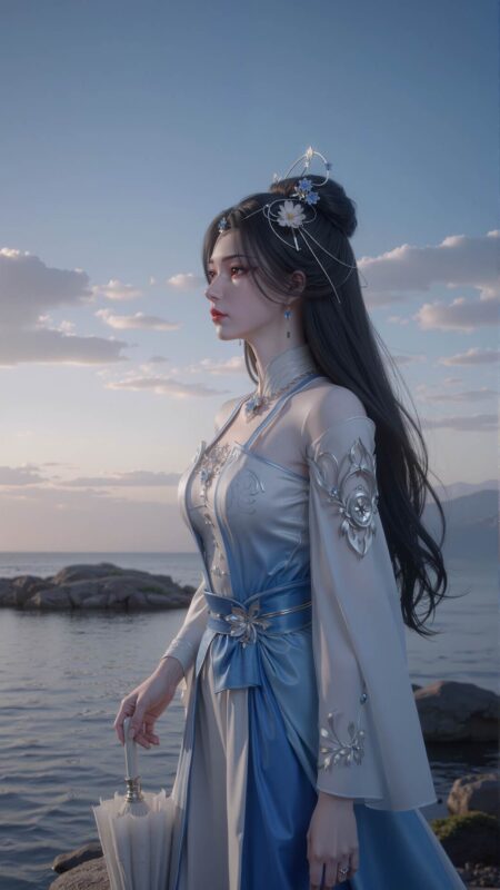 精选AI绘画 810 仙逆-李慕婉[21P]-草丛看图