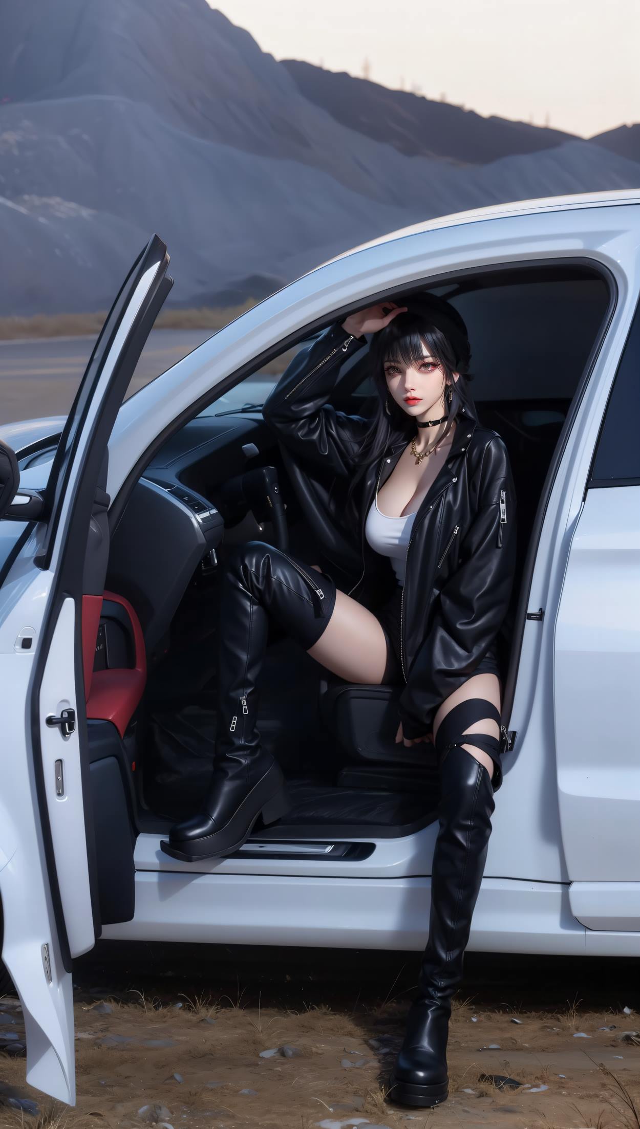 图片[7]-精选AI绘画 582 白月蓉[24P]-草丛看图