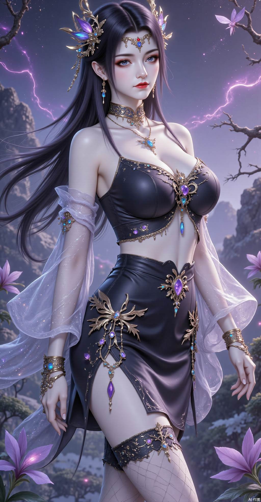 图片[4]-精选AI绘画 754 美杜莎[51P]-草丛看图