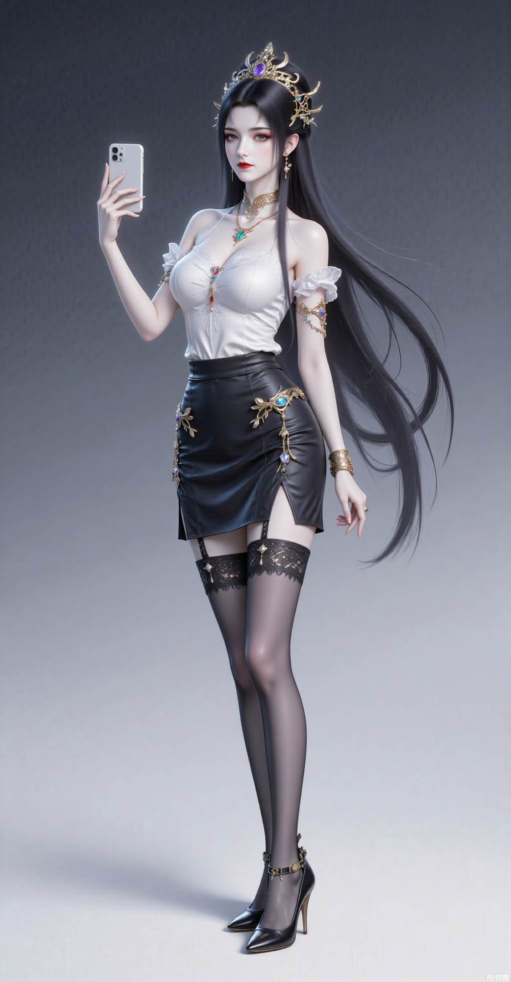 图片[5]-精选AI绘画 754 美杜莎[51P]-草丛看图