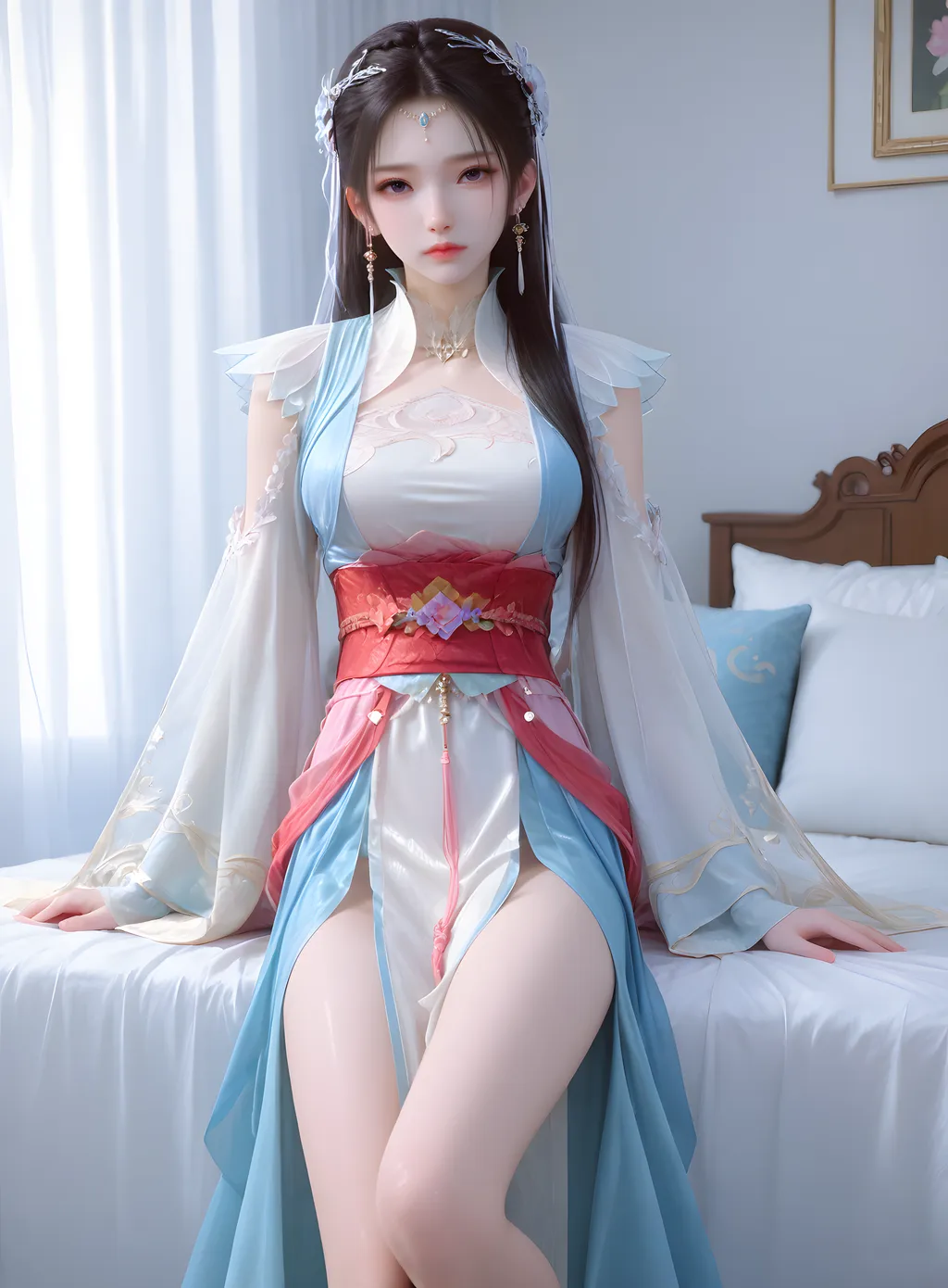 图片[4]-精选AI绘画 904 少年歌行-易文君[14P]-草丛看图