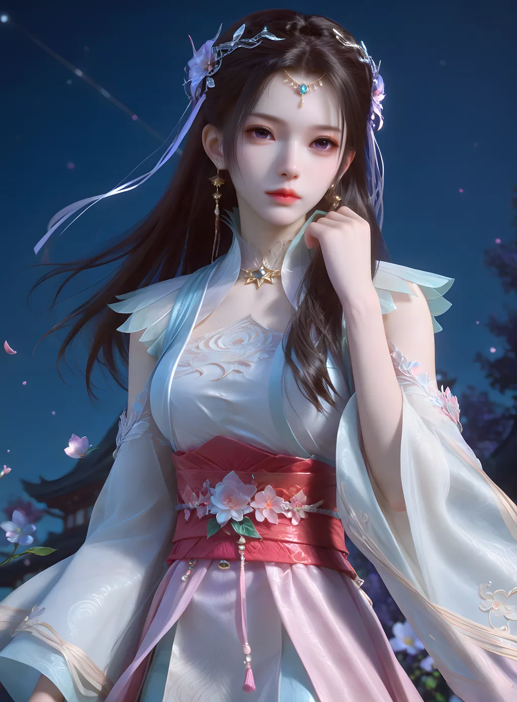 图片[6]-精选AI绘画 904 少年歌行-易文君[14P]-草丛看图